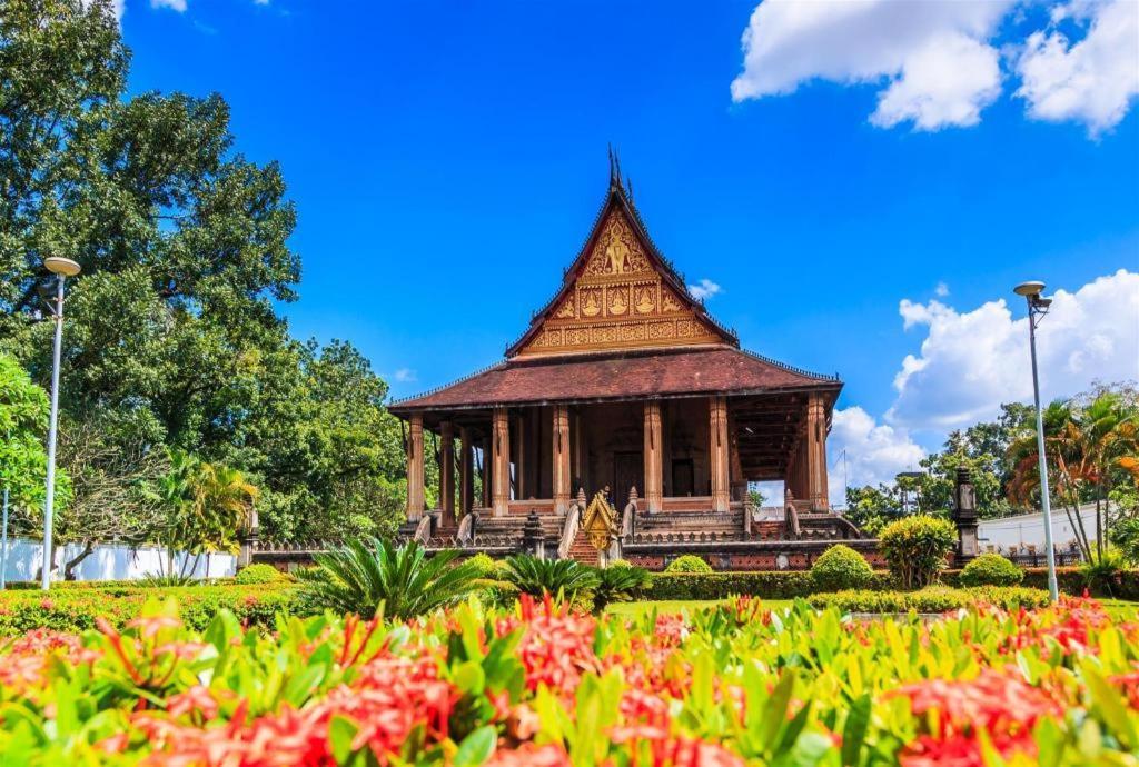 Dhavara Boutique Hotel Vientiane Exteriér fotografie