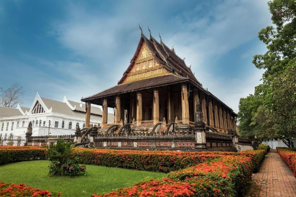 Dhavara Boutique Hotel Vientiane Exteriér fotografie